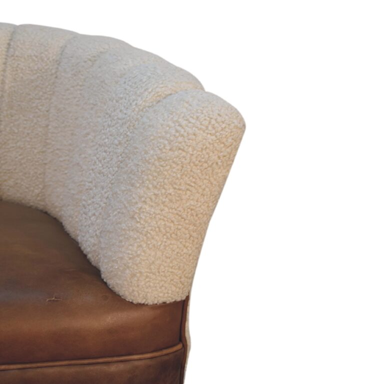 Cream Buffalo Armchair