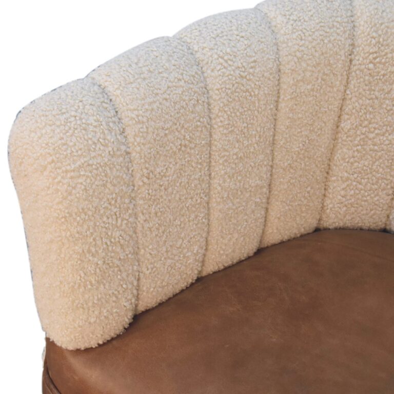 Cream Buffalo Armchair