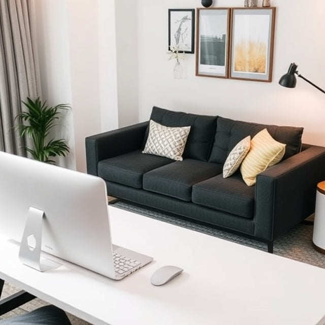 What should I consider before buying a sofa online?