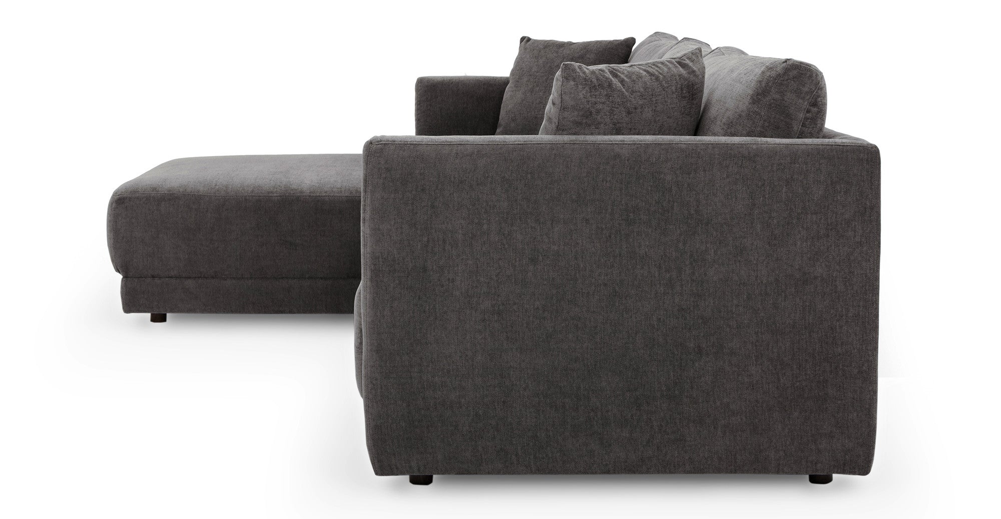 Domus 115" Fabric Sofa Sectional Left-Twilight