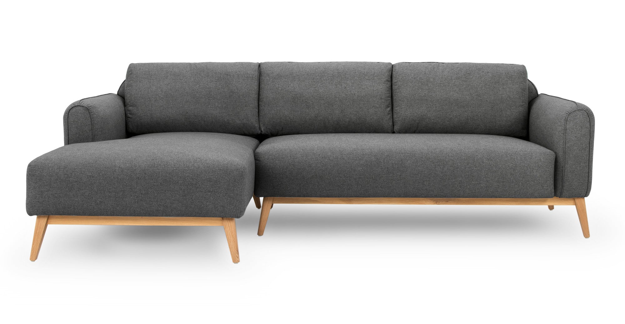 Metro 100" Sectional Sofa Left - Timberwolf