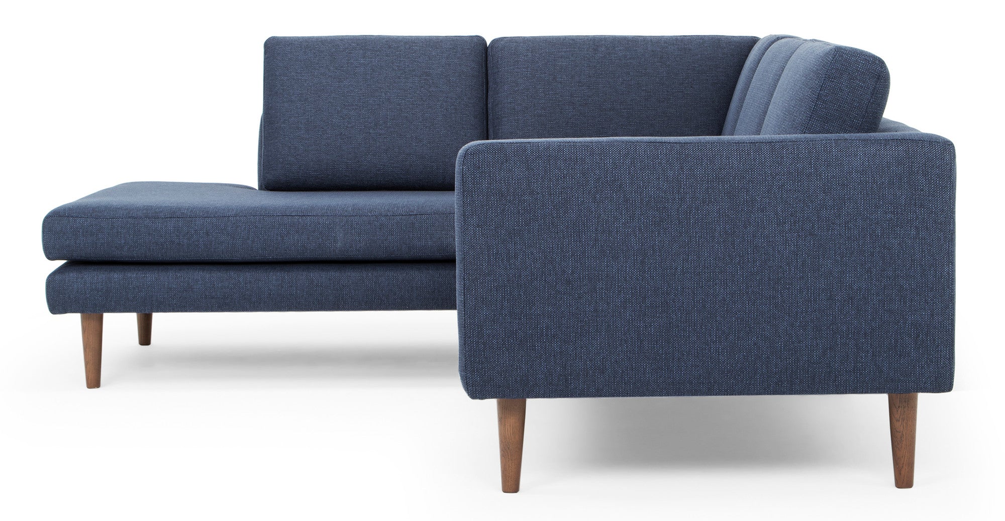 Dominique 89" Sectional Sofa Left-Blueberry