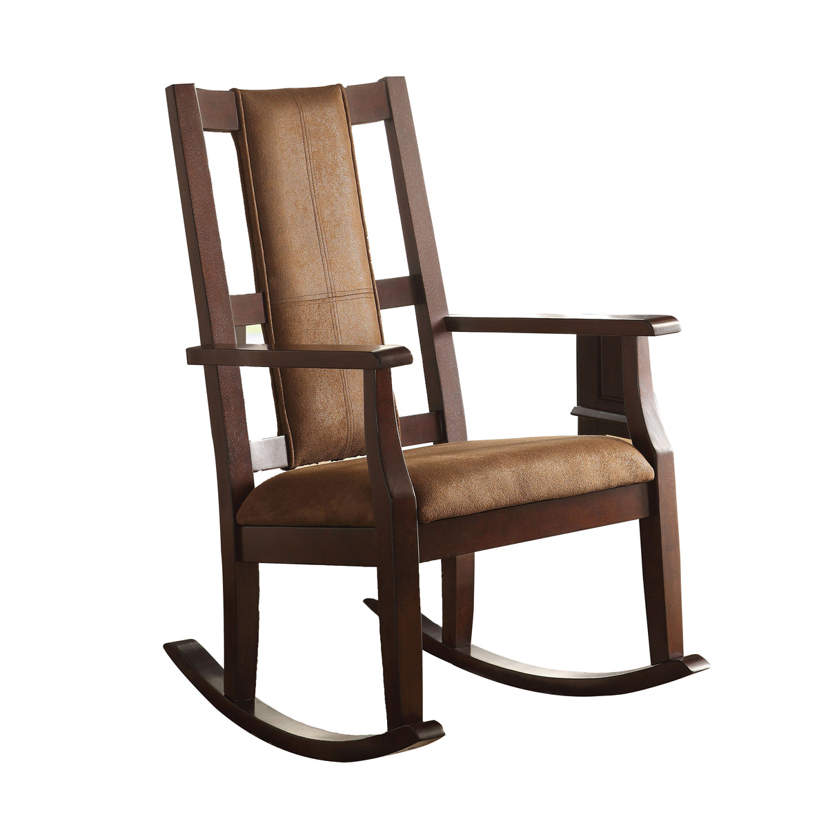 Butsea Wooden Rocking Chair, Brown - BM151939