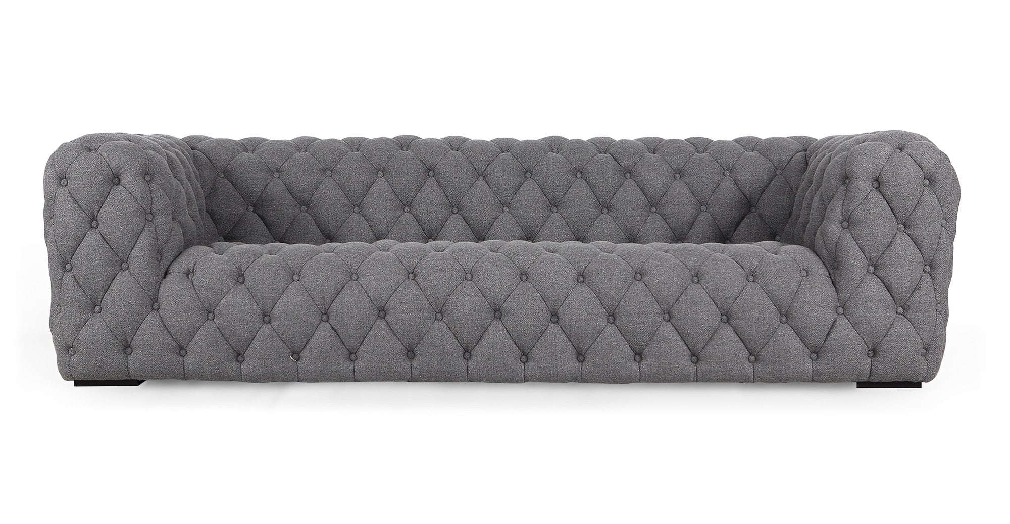 Cumulus 98" Fabric Sofa-Varsity Grey