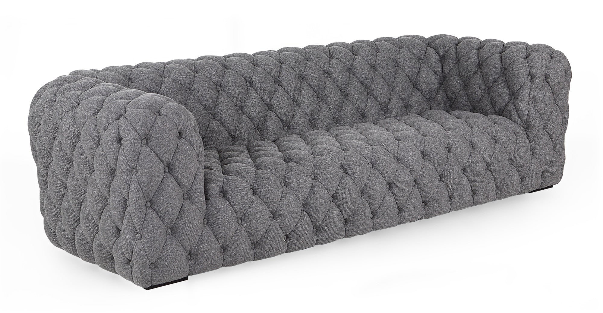 Cumulus 98" Fabric Sofa-Varsity Grey