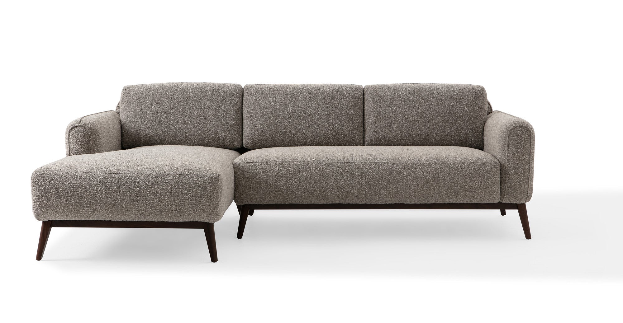 Metro 100" Sectional Sofa Left - Bocce Boucle