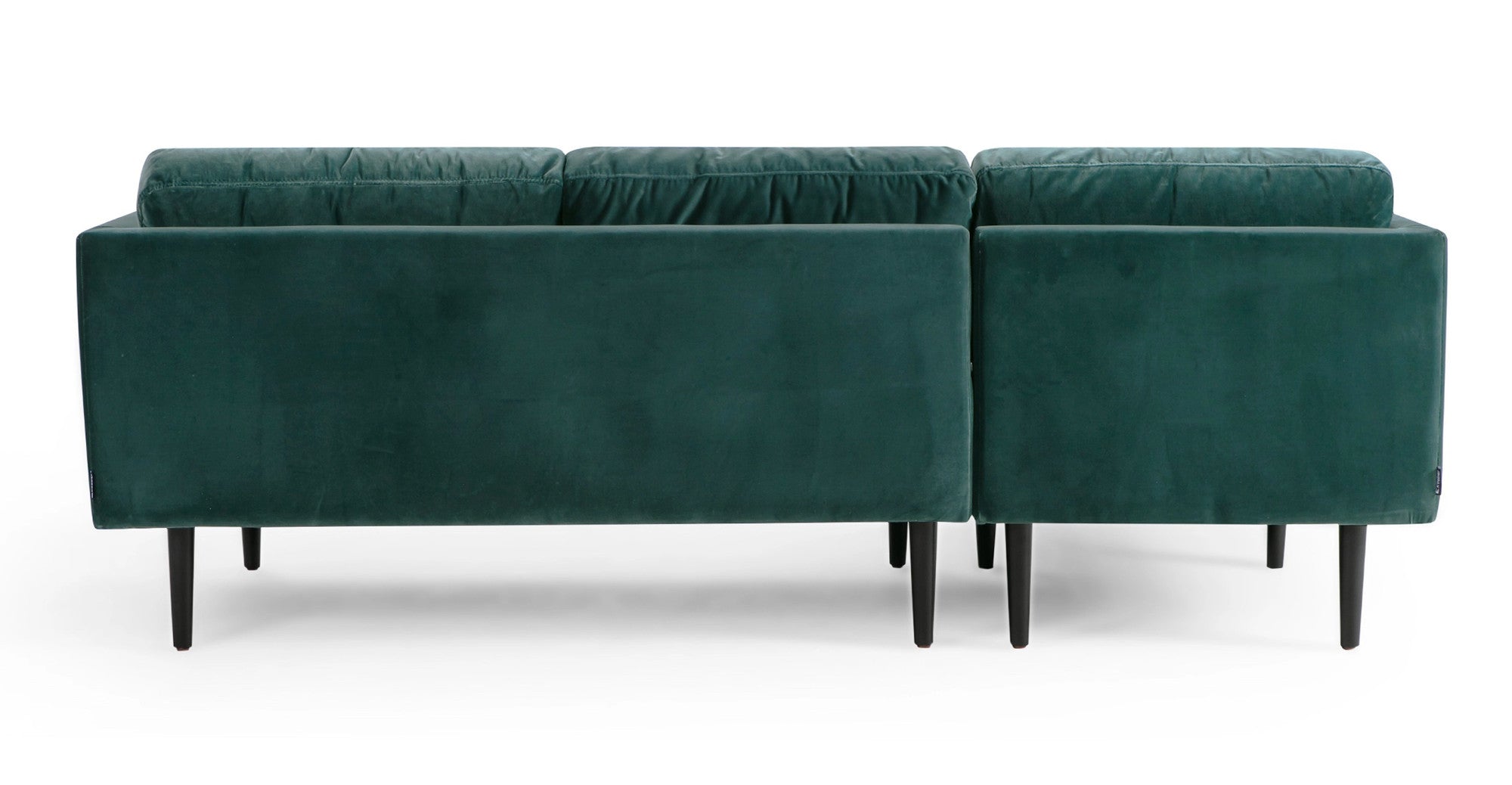 Spectre 81" Sectional Sofa Left - Tranquil Velvet