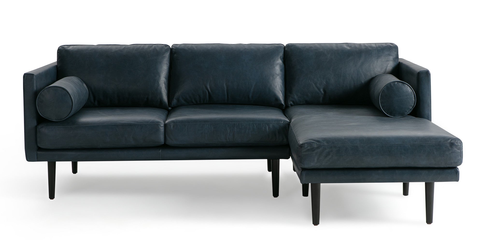 Spectre 81" Sectional Sofa Right -3 Seater -  Napoli Blue