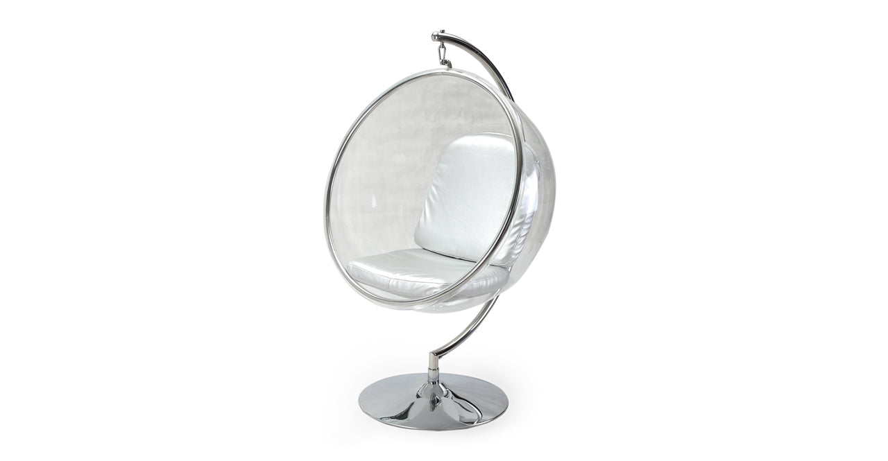 Bubble Chair With Frame - Clear