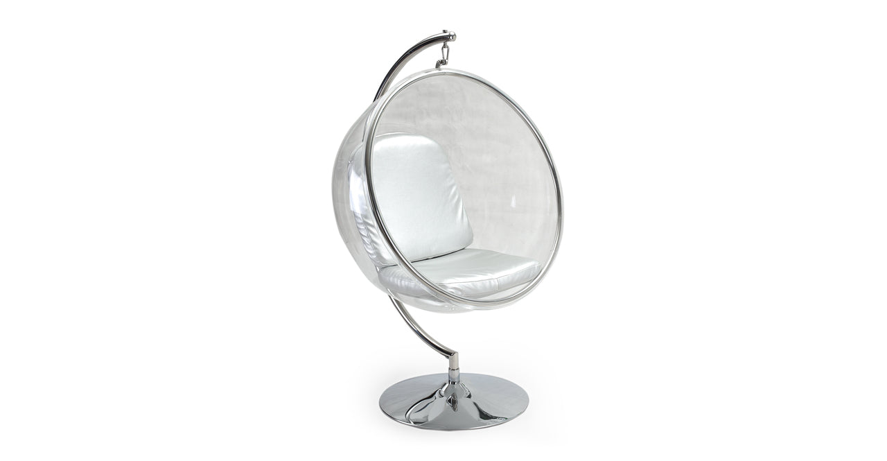 Bubble Chair With Frame - Clear