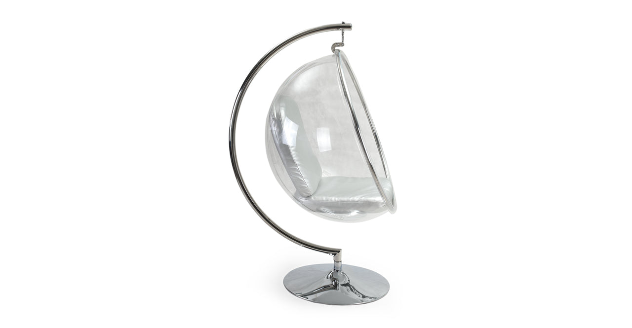 Bubble Chair With Frame - Clear