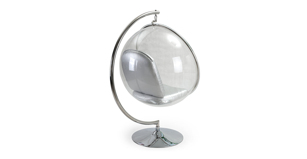 Bubble Chair With Frame - Clear