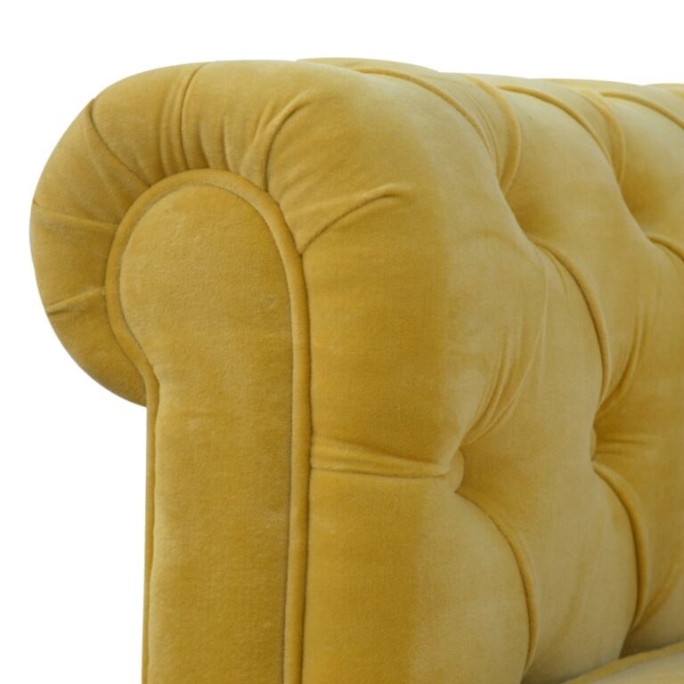 Velvet Chesterfield Sofa