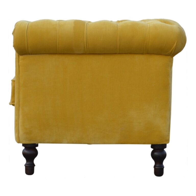 Velvet Chesterfield Sofa