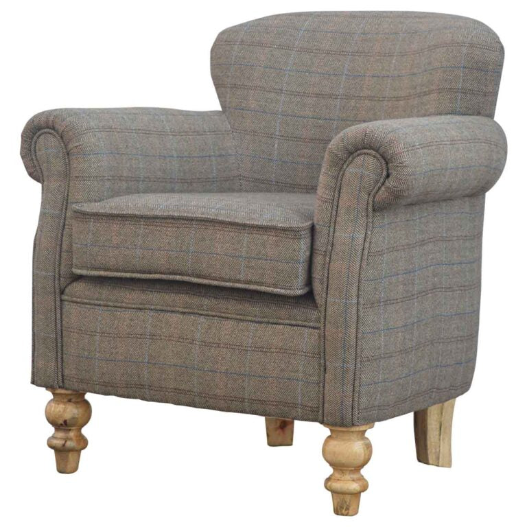 Multi-Tweed Armchair