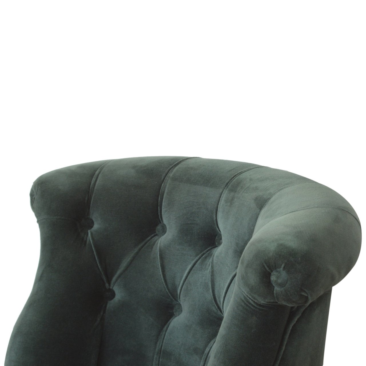 Emerald Green Velvet Accent Chair